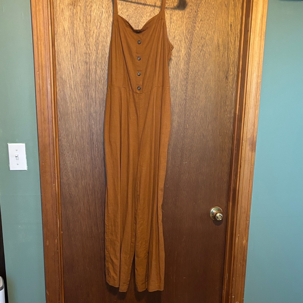 Old Navy Brown Jumpsuit